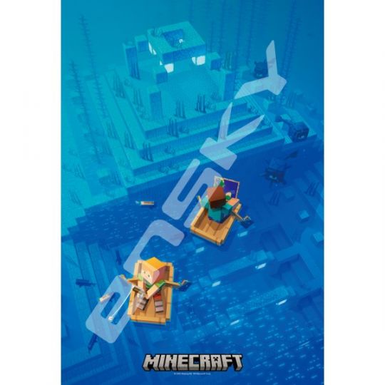 ENSKY - MINECRAFT Boat Trip - Art Crystal Jigsaw Puzzle 300 pièces 300-AC053