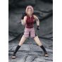 BANDAI -NARUTO Shippuden- S.H. Figuarts Haruno Sakura -Unbeugsam vom Meister geerbt- Figur