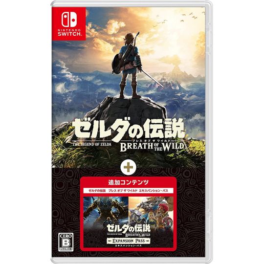 NINTENDO - The Legend of Zelda: Breath of the Wild + Expansion Pass for Nintendo Switch
