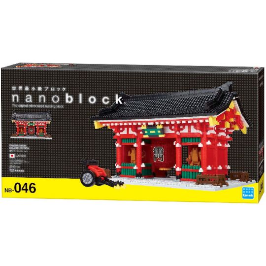 KAWADA - Nanoblock Deluxe - Kaminarimon NB-046