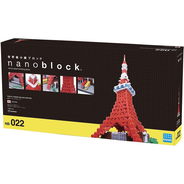 KAWADA - Nanoblock Deluxe Tokyo Tower NB-022