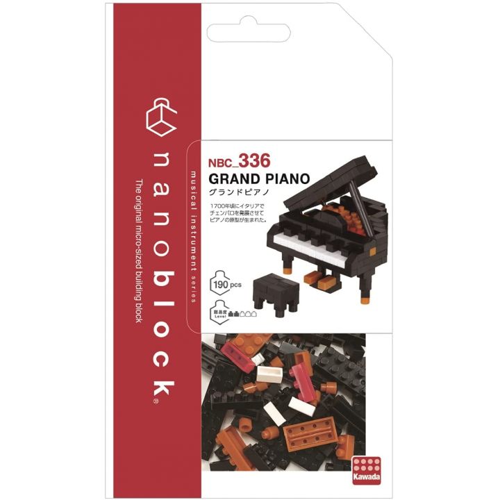 KAWADA - Nanoblock Grand Piano NBC-336