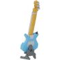 KAWADA - Nanoblock Guitare électrique bleu pastel NBC-346