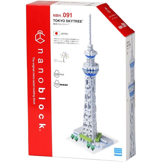 KAWADA - Nanoblock Tokyo Skytree NBH-091