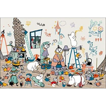 YANOMAN - MOOMIN 1000 Piece Jigsaw Puzzle 10-1379