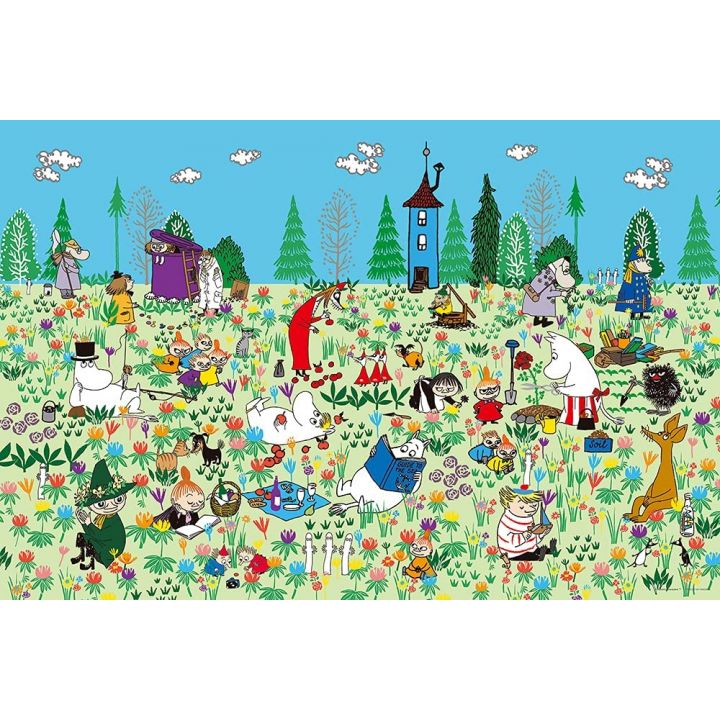 YANOMAN - MOOMIN 1000 Piece Jigsaw Puzzle 10-1398