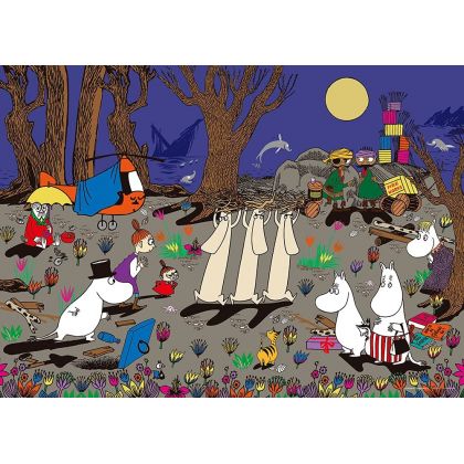 YANOMAN - MOOMIN 500 Piece Jigsaw Puzzle 05-1052