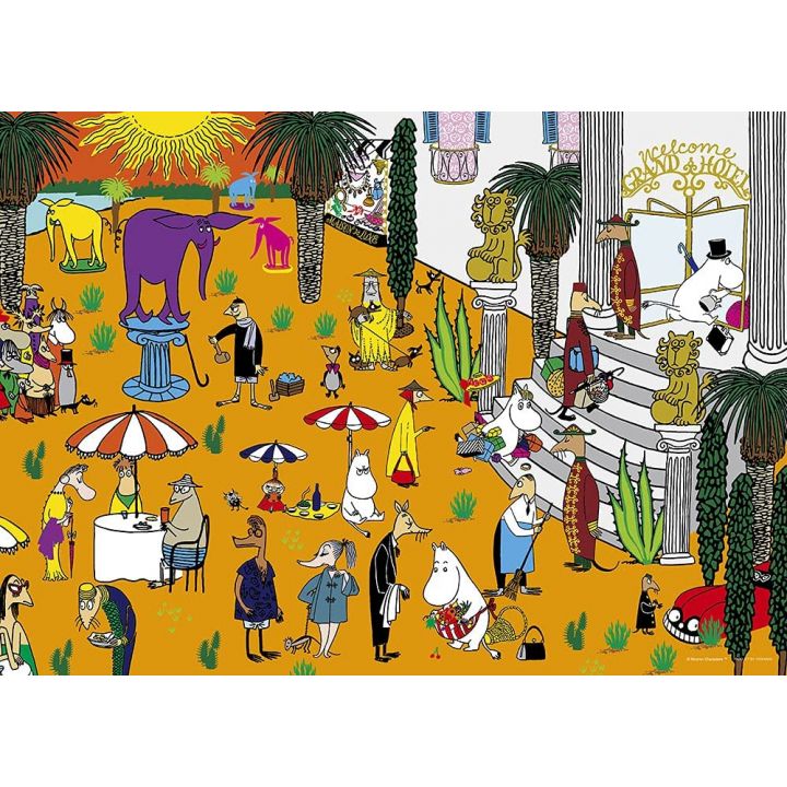 YANOMAN - MOOMIN 500 Piece Jigsaw Puzzle 05-1047