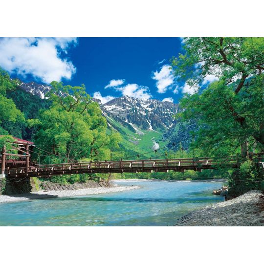 EPOCH - Pont Kappa (Kappabashi), Mont Myojindake & Mont Hotaka - Jigsaw Puzzle 2000 pièces 54-023