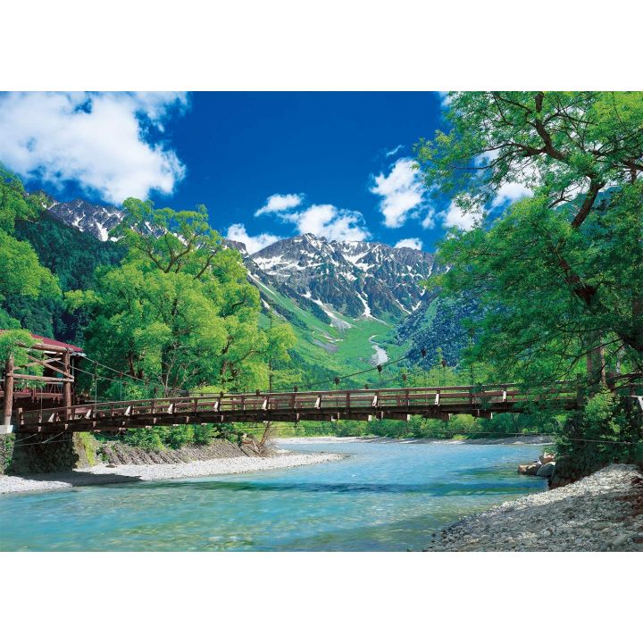 EPOCH - Kappa Bridge (Kappabashi), Mount Myojindake & Mount Hotaka - 2000 Piece Jigsaw Puzzle 54-023