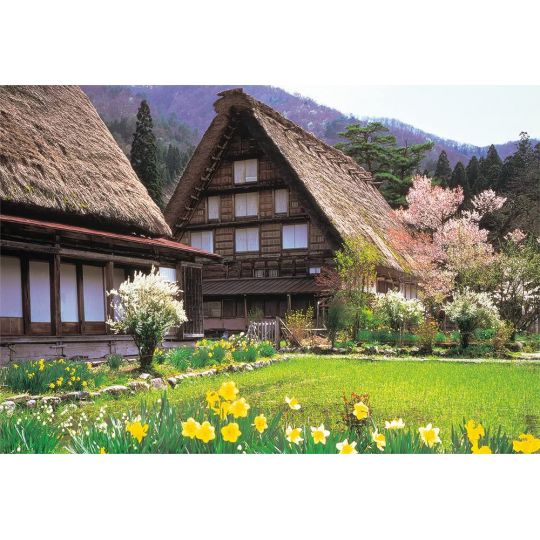 YANOMAN - Shirakawa-gō Village - 300 piece Jigsaw Puzzle 03-870