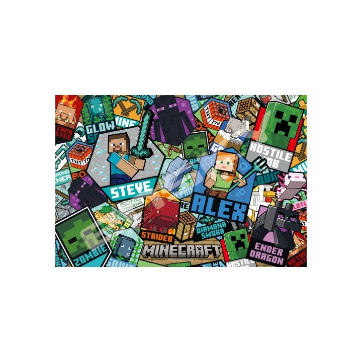 ENSKY - MINECRAFT Emblem Collection - Jigsaw Puzzle 300 pièces 300-1791