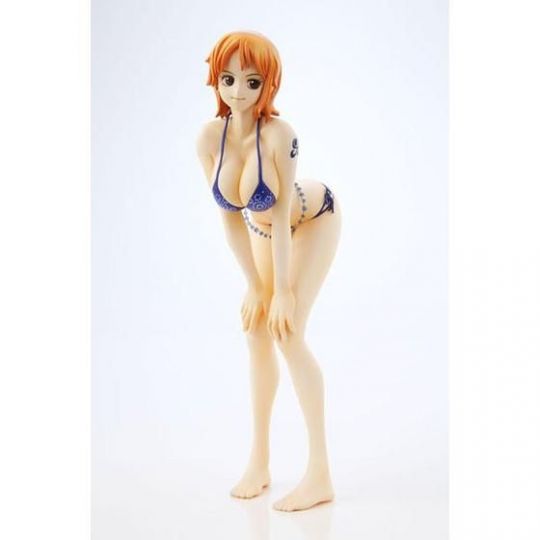 MEGAHOUSE - Excellent Model LIMITED Portrait of Pirates One Piece LIMITED EDITION - Nami Ver.Blue Figure