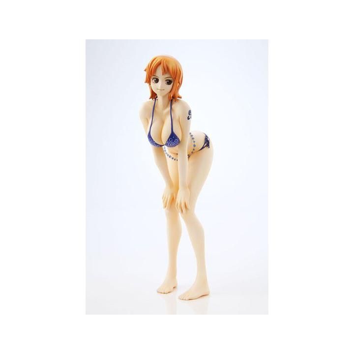 MEGAHOUSE - Excellent Model LIMITED Portrait of Pirates One Piece LIMITED EDITION - Nami Ver.Blue Figure