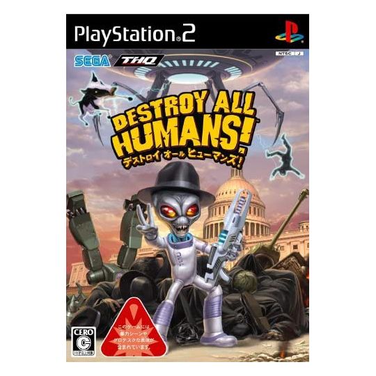 Sega - Destroy All Humans!  For Playstation 2