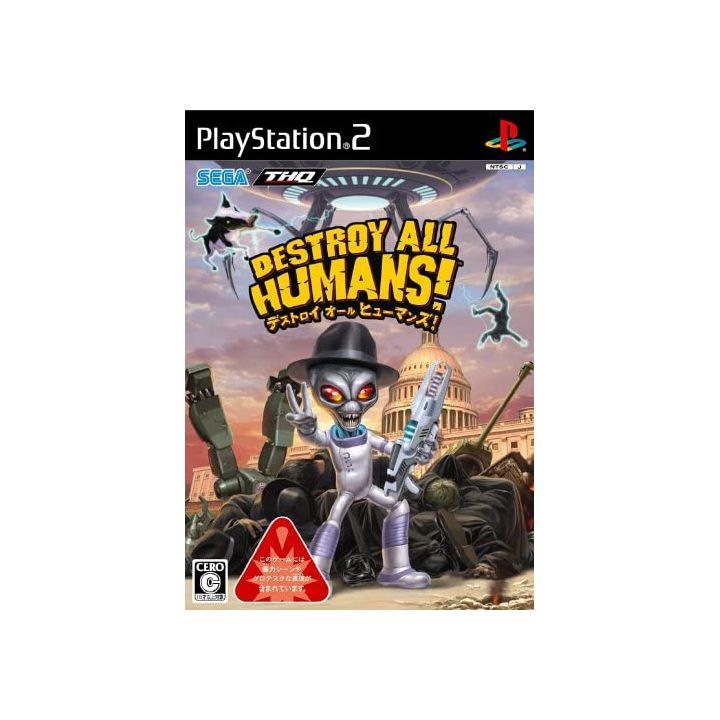 Sega - Destroy All Humans!  For Playstation 2