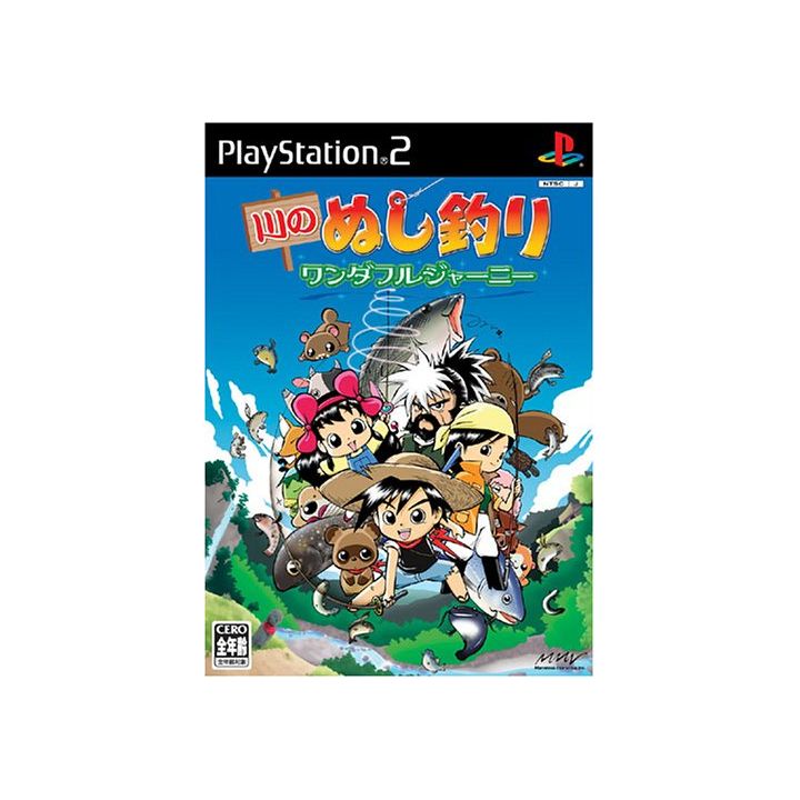 Marvelous - Kawa no Nushi Tsuri: Wonderful Journey  For Playstation 2