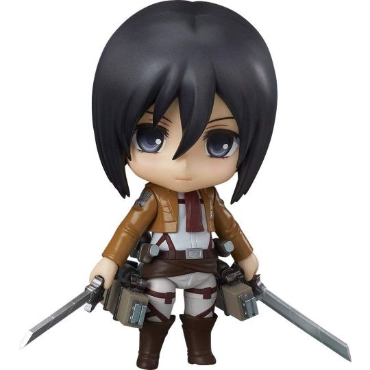 GOOD SMILE COMPANY - Nendoroid Attack on Titan (Shingeki no Kyojin) - Figura di Mikasa Ackerman
