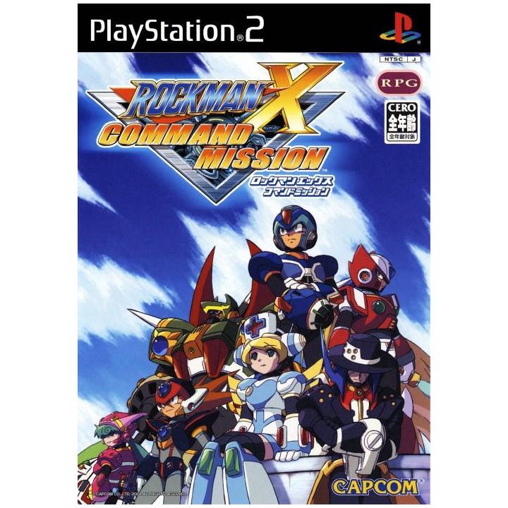 Capcom - RockMan X Command Mission For Playstation 2