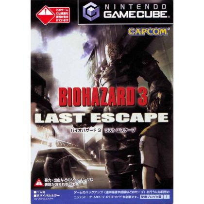 Capcom - Biohazard 3: Last Escape pour NINTENDO GameCube