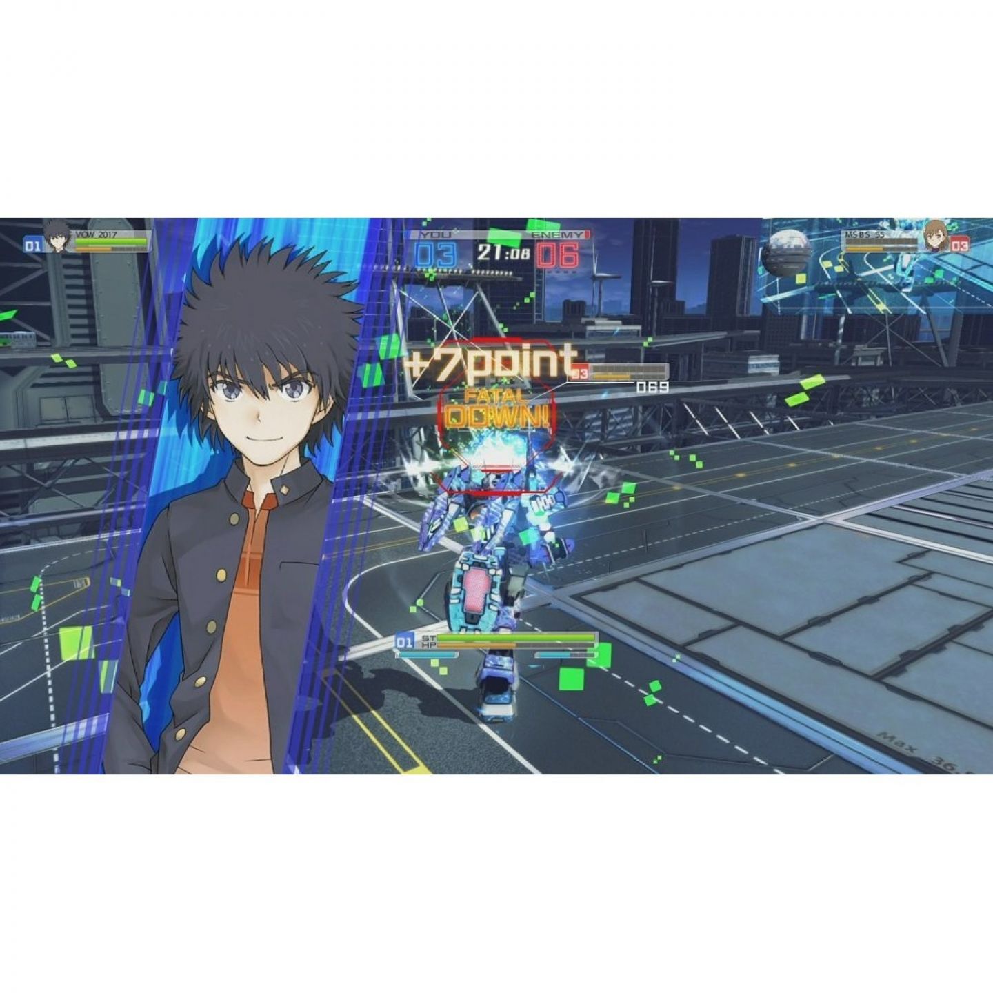 Toaru Majutsu no Index x Dennou Senki Virtual-On: Toaru Majutsu no  Virtual-On