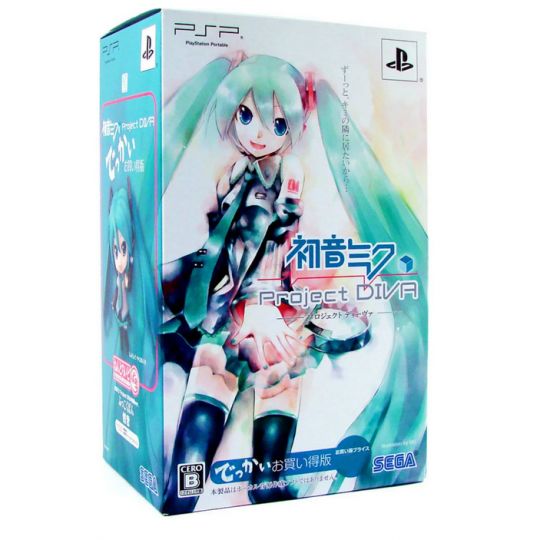 Sega - Hatsune Miku: Project Diva (Dekkai Ohaidoku-han) for SONY PSP