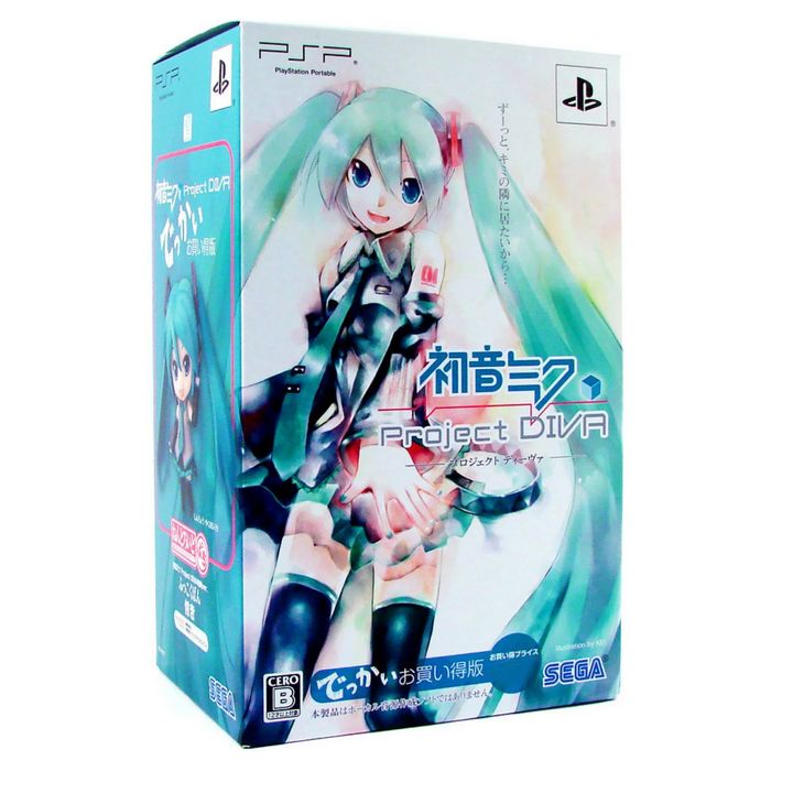 Sega - Hatsune Miku: Project Diva (Dekkai Ohaidoku-han) for SONY PSP