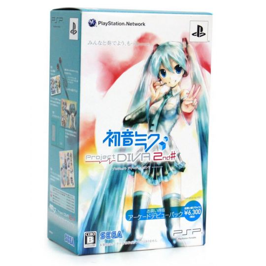 Sega - Hatsune Miku: Project Diva 2nd (Low Price Edition - Arcade Debut Pack) pour SONY PSP