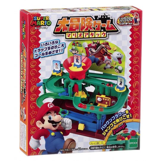 Epoch Super Mario Large Adventure Game Mario Attack Nintendo