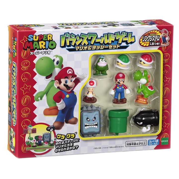 Epoch Super Mario Balance-Rude Game  Mario & Yoshi Set  Nintendo