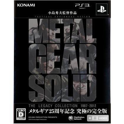 Konami - Metal Gear Solid: The Legacy Collection pour Sony Playstation PS3