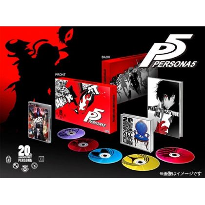 Atlus - Persona 5 (20th Anniversary Edition Famitsu DX Pack 3D Crystal Set) pour Sony Playstation PS3