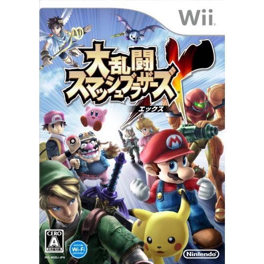 Nintendo - Dairantou Smash Brothers X pour Nintendo Wii