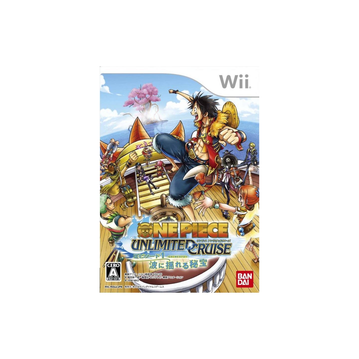 Jeu Wii NAMCO One piece Unlimited Cruise 1 Reconditionné