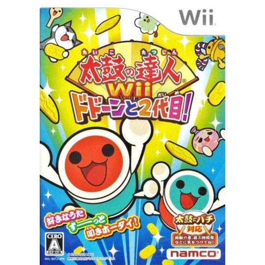 Bandai Namco - Taiko no Tatsujin Wii Dodoon to 2 Yome! per Nintendo Wii