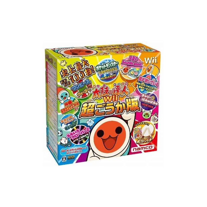 Bandai Namco - Taiko no Tatsujin Wii: Chou Gouka Han (Bundle Set) pour Nintendo Wii