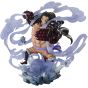 BANDAI - Figuarts Zero One Piece Extra Battle - Monkey D. Luffy (Gear 4) Battle of Monsters auf Onigashima- Figur