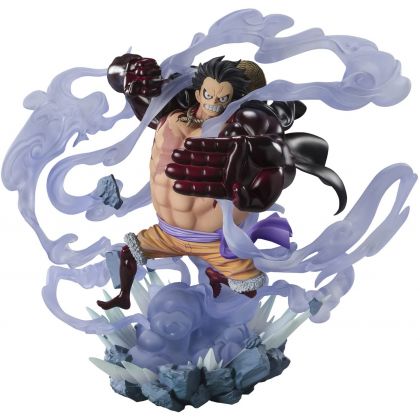 BANDAI - Figuarts Zero One Piece Extra Battle - Monkey D. Luffy (Gear 4) Battle of Monsters auf Onigashima- Figur