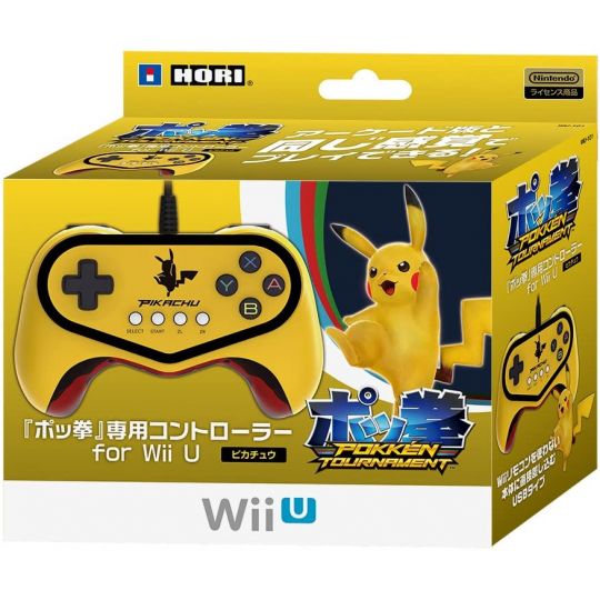 Hori - Pokken Tournament Controller for Wii U (Pikachu)