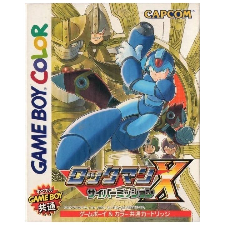 Capcom - RockMan X: Cyber Mission pour Nintendo Game Boy Color