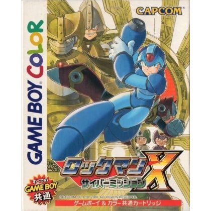Capcom - RockMan X: Cyber Mission pour Nintendo Game Boy Color