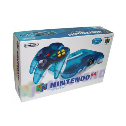 Nintendo 64 Console - Clear Blue