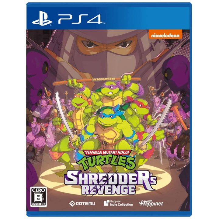 HAPPINET - Teenage Mutant Ninja Turtles: La vendetta di Shredder per Sony Playstation PS4