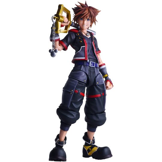 SQUARE ENIX - Kingdom Hearts III Play Arts Kai - Figura deluxe di Sora Ver. 2