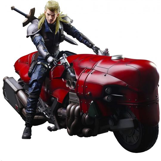 SQUARE ENIX - Final Fantasy VII REMAKE Play Arts Kai - Roche & Motorcycle Set