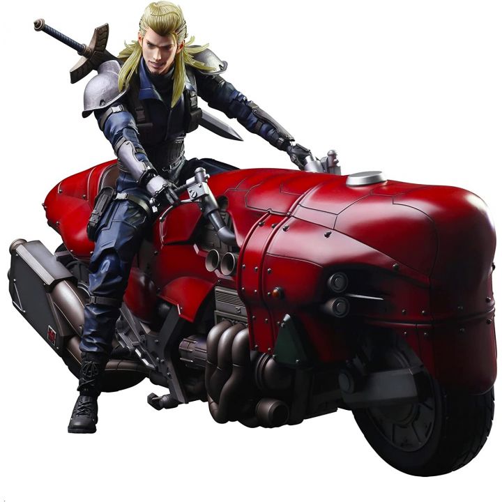 SQUARE ENIX - Final Fantasy VII REMAKE Play Arts Kai - Roche & Motorcycle Set