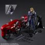 SQUARE ENIX - Final Fantasy VII REMAKE Play Arts Kai - Roche & Motorcycle Set