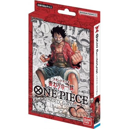 BANDAI - ONE PIECE Card Game - Start Deck Mugiwara no Ichimi (ST-01)