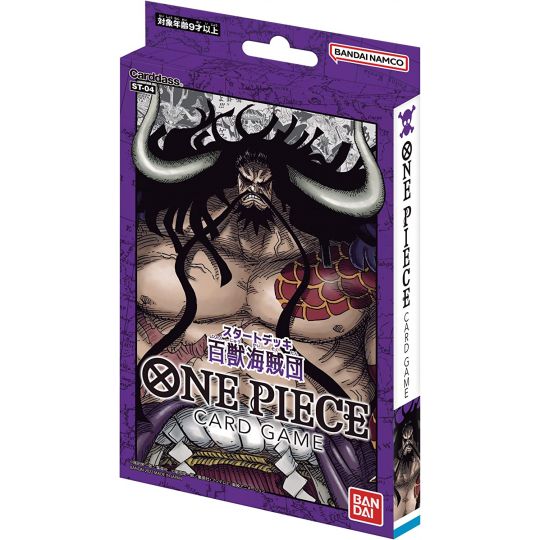 BANDAI - ONE PIECE Card Game - Start Deck Hyakuju Kaizoku (ST-04)