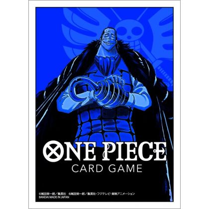 BANDAI - ONE PIECE Card Game - Official Sleeve 1 - Crocodile